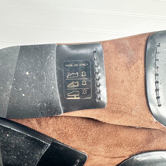 Toteme Chocolate Brown Suede Loafers Slip On Flats - Picture 8 of 14